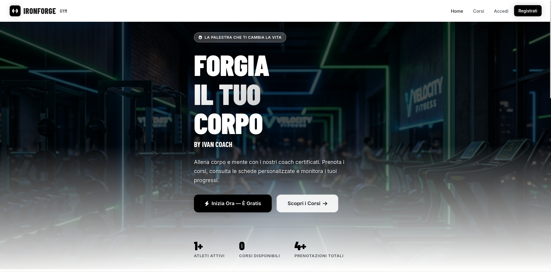 Gestione Palestra