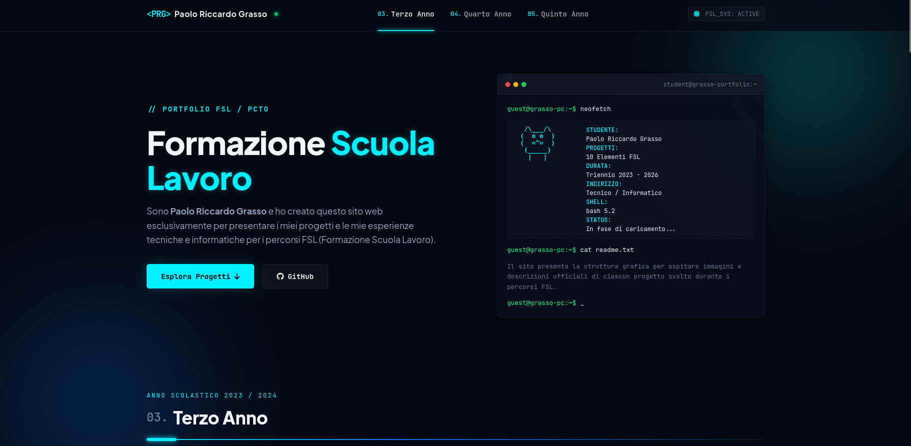 Sito Web FSL